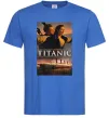 Мужская футболка Титанік Джек та Роза Ярко-синий Мужская футболка Титанік Джек та Роза Ярко-синий фото