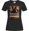 Женская футболка Титанік Джек та Роза Черный Женская футболка Титанік Джек та Роза Черный фото