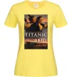 Женская футболка Титанік Джек та Роза Лимонный Женская футболка Титанік Джек та Роза Лимонный фото