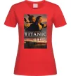 Женская футболка Титанік Джек та Роза Красный Женская футболка Титанік Джек та Роза Красный фото