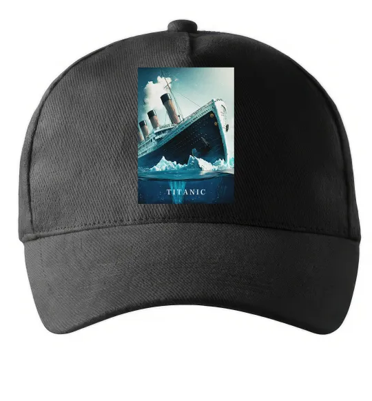 Кепка Titanic тоне Чорний фото