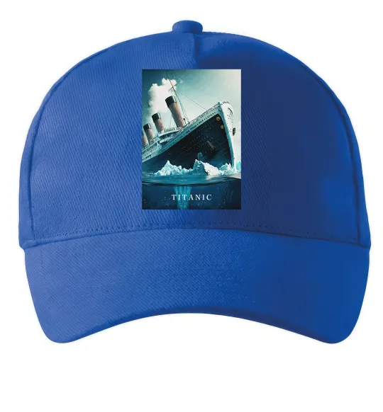 Кепка Titanic тоне Яскраво-синій фото
