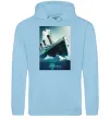 Женская толстовка (худи) Titanic тоне Голубой фото