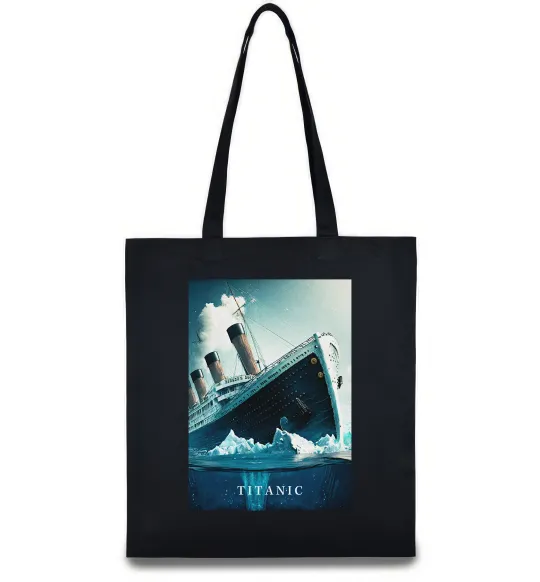 Эко-сумка Titanic тоне Черный фото