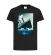 Дитяча футболка Titanic тоне Чорний фото