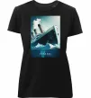 Женская премиум футболка Titanic тоне Черный фото