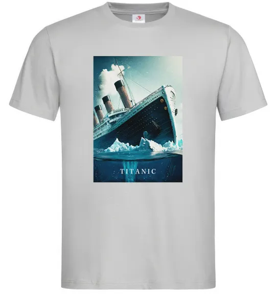 Мужская футболка Titanic тоне Серый фото