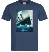 Мужская футболка Titanic тоне Темно-синий Мужская футболка Titanic тоне Темно-синий фото