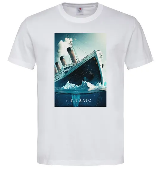 Мужская футболка Titanic тоне Белый фото