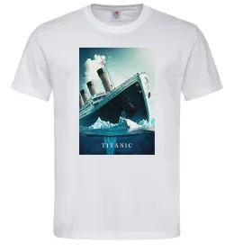 Мужская футболка Titanic тоне Белый фото