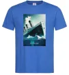 Мужская футболка Titanic тоне Ярко-синий Мужская футболка Titanic тоне Ярко-синий фото