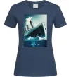 Жіноча футболка Titanic тоне Темно-синій Жіноча футболка Titanic тоне Темно-синій фото