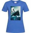 Жіноча футболка Titanic тоне Яскраво-синій Жіноча футболка Titanic тоне Яскраво-синій фото