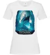 Жіноча футболка Титанік постер Білий Жіноча футболка Титанік постер Білий фото
