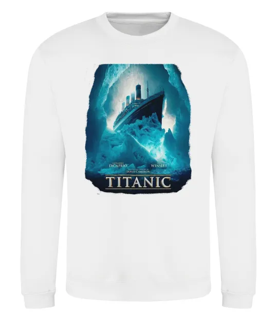Свитшот Титанік постер Белый фото