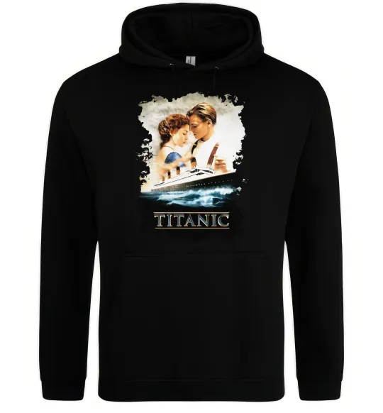 Женская толстовка (худи) Титанік Черный фото