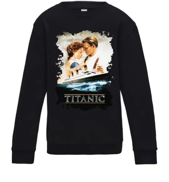Детский Свитшот Титанік Черный фото
