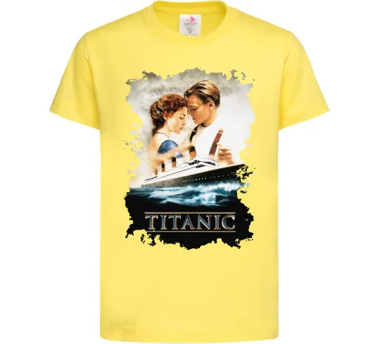 Детская футболка Титанік Лимонный фото