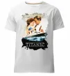 Мужская премиум футболка Титанік Белый фото