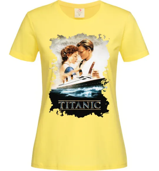 Жіноча футболка Титанік Лимонний фото