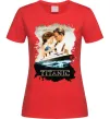 Жіноча футболка Титанік Червоний Жіноча футболка Титанік Червоний фото