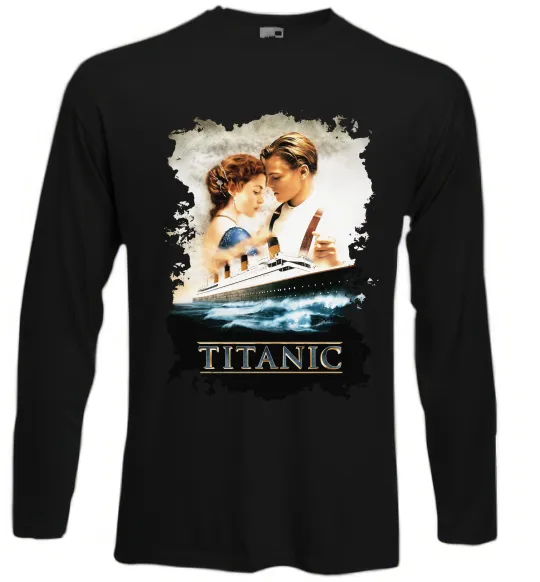 Лонгслив Титанік Черный фото