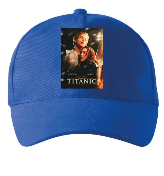 Кепка Titanic Jack and Rose Яскраво-синій фото