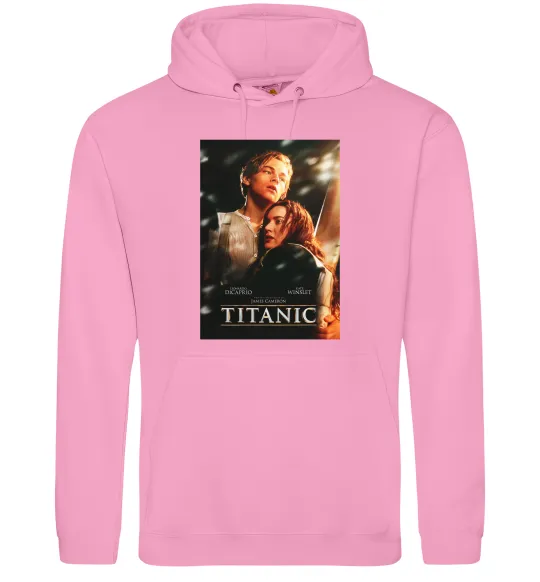Чоловіча толстовка (худі) Titanic Jack and Rose Рожевий фото