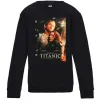 Детский Свитшот Titanic Jack and Rose Черный фото