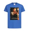 Детская футболка Titanic Jack and Rose Ярко-синий Детская футболка Titanic Jack and Rose Ярко-синий фото