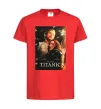 Детская футболка Titanic Jack and Rose Красный Детская футболка Titanic Jack and Rose Красный фото