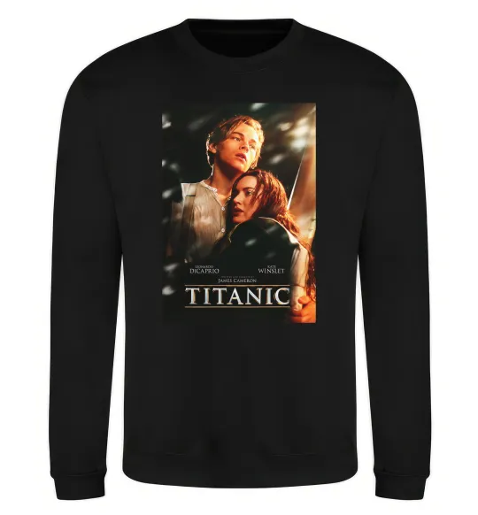 Свитшот Titanic Jack and Rose Черный фото