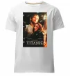 Мужская премиум футболка Titanic Jack and Rose Белый фото
