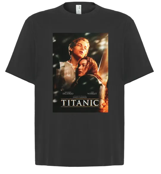 Футболка Оверсайз Titanic Jack and Rose Черный фото