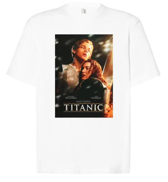 Футболка Оверсайз Titanic Jack and Rose Белый фото