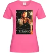 Жіноча футболка Titanic Jack and Rose Яскраво-рожевий Жіноча футболка Titanic Jack and Rose Яскраво-рожевий фото