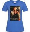 Жіноча футболка Titanic Jack and Rose Яскраво-синій Жіноча футболка Titanic Jack and Rose Яскраво-синій фото