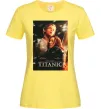 Жіноча футболка Titanic Jack and Rose Лимонний Жіноча футболка Titanic Jack and Rose Лимонний фото