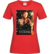 Жіноча футболка Titanic Jack and Rose Червоний Жіноча футболка Titanic Jack and Rose Червоний фото