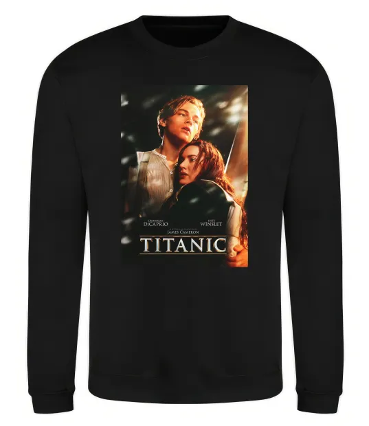 Свитшот Titanic Jack and Rose Черный фото