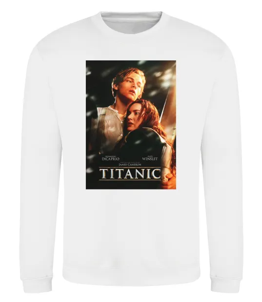Свитшот Titanic Jack and Rose Белый фото