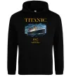Женская толстовка (худи) Titanic 1912 Черный фото