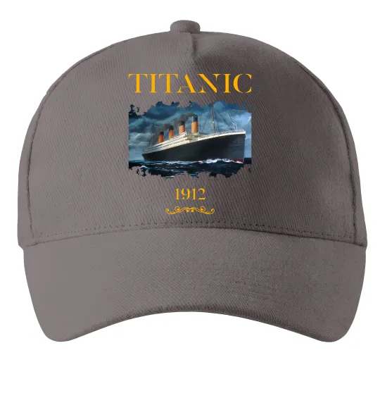 Кепка Titanic 1912 Серый фото