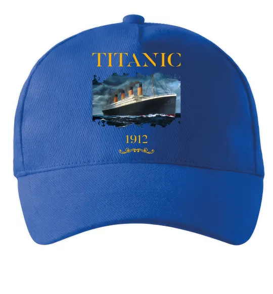 Кепка Titanic 1912 Яскраво-синій фото