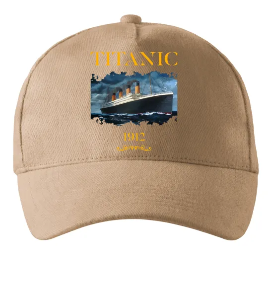 Кепка Titanic 1912 Пісочний фото