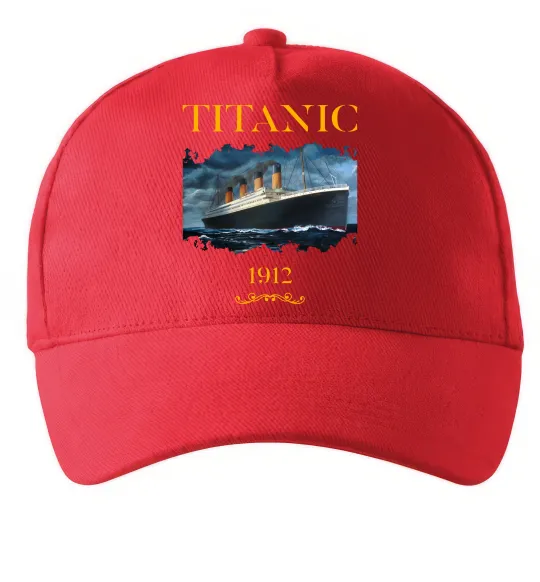 Кепка Titanic 1912 Червоний фото