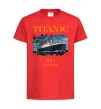 Детская футболка Titanic 1912 Красный Детская футболка Titanic 1912 Красный фото