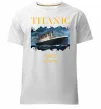 Мужская премиум футболка Titanic 1912 Белый фото