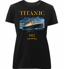 Женская премиум футболка Titanic 1912 Женская премиум футболка Titanic 1912