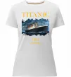 Женская премиум футболка Titanic 1912 Белый фото